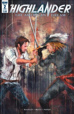 Highlander: The American Dream issue 2-B Claudia Gironi Subscription Cover