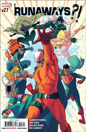 Runaways (2017) issue 27 Kris Anka Cover