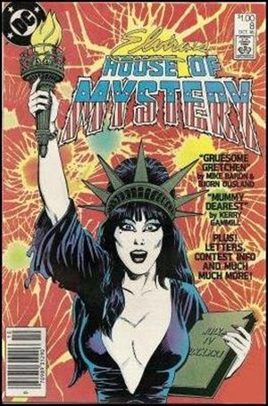 Elvira's House of Mystery issue 8-B Canadian Price Cover