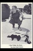 Gomer Pyle (Base Set) card 45 I Don't Make Rules...You Jest Can't Enlist.
