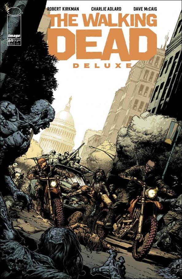 Walking Dead Deluxe issue 69 David Finch Cover