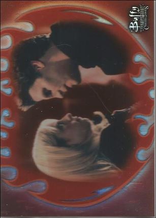 Buffy the Vampire Slayer: Connections (Base Set) card 4 Buffy + Angelus: Dangerous Connection