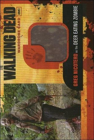 Walking Dead (Wardrobe Subset) card M13 Greg Nicotero as the Deer Eating Zombie