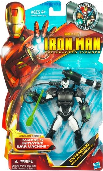 Iron Man: The Armored Avenger (Legends Series) figure 8 Marvel's Initiative War Machine