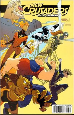 New Crusaders: Rise of the Heroes issue 3-C Sanford Greene Cover
