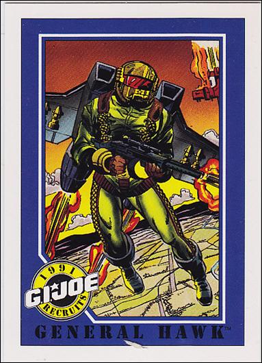 G.I. Joe (Base Set) card 123 General Hawk