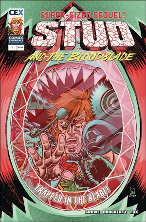 Stud and the Bloodblade issue 2 Jed Dougherty Cover