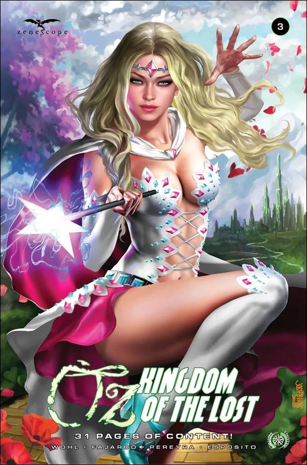 Oz: Kingdom of the Lost issue 3-D Josh Burns Cover