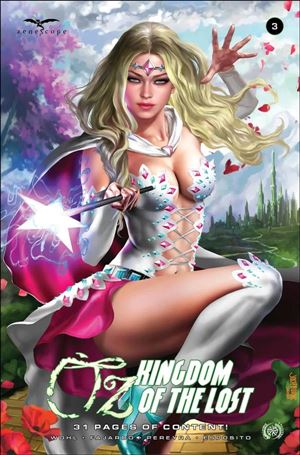 Oz: Kingdom of the Lost issue 3-D Josh Burns Cover