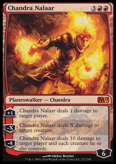 Magic the Gathering: 2011 Core Set (Base Set) card 127 Chandra Nalaar