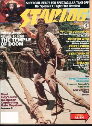 Starlog issue 83 Gatefold Cover