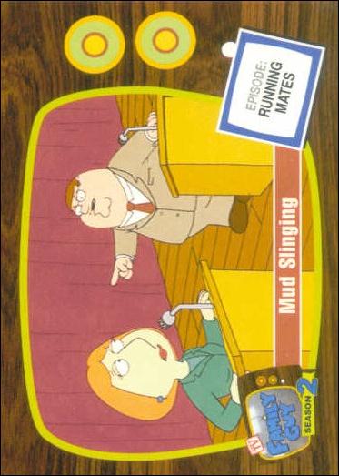 Family Guy Season Two (Base Set) card 37 Mud Slinging
