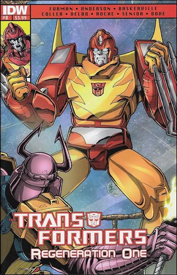 Transformers: Regeneration One issue 0-E Casey Coller Cover (2nd Printing)