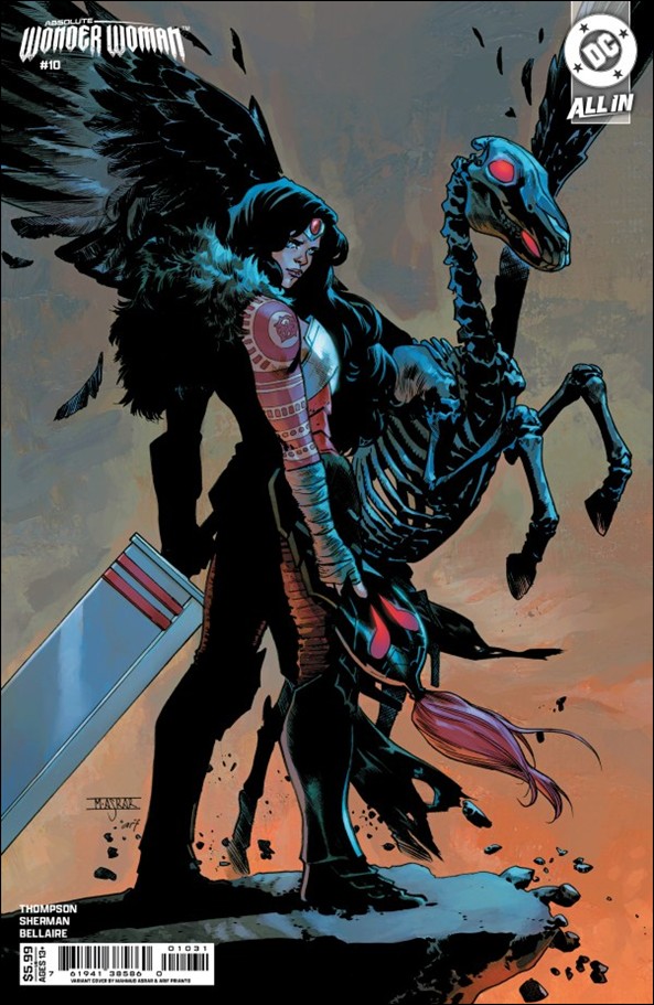 Absolute Wonder Woman issue 10-C Mahmud Asrar Cardstock Cover
