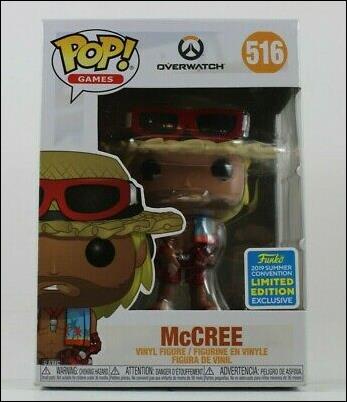 POP! Games figure 516 McCree  (2019 Summer Converntion Exclusive)