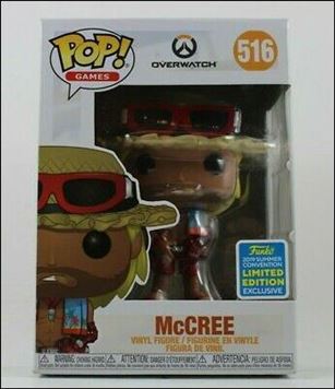 POP! Games figure 516 McCree  (2019 Summer Converntion Exclusive)