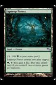 Magic the Gathering: Shadowmoor (Base Set) card 279 Sapseep Forest