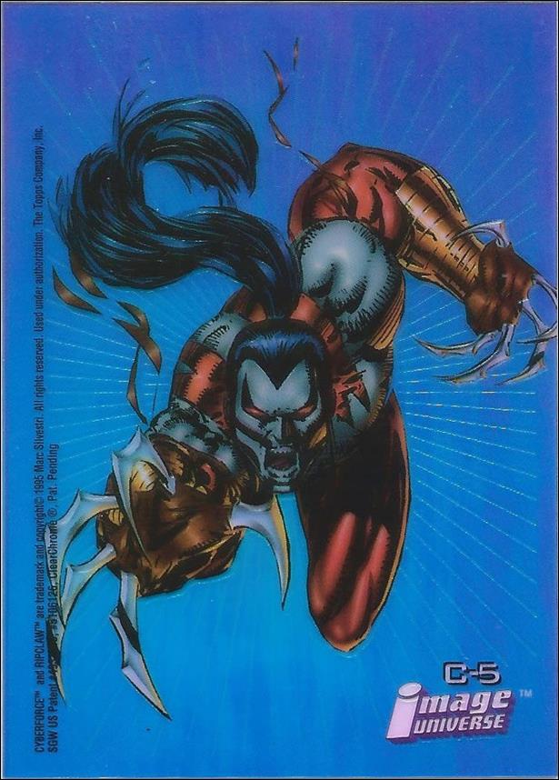 Topps Finest Image Universe Founders Series (ClearZone Subset) card C-5