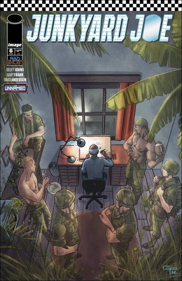 Junkyard Joe issue 6-C German Peralta Cover