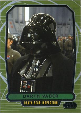 Star Wars Galactic Files (Base Set) card 160 Darth Vader Death Star Inspection