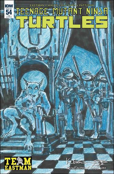 Teenage Mutant Ninja Turtles (2011) issue 54-D Kevin Eastman Fan Club Cover