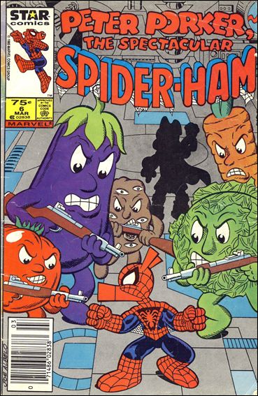 Peter Porker, The Spectacular Spider-Ham issue 6-B Canadian Price Cover