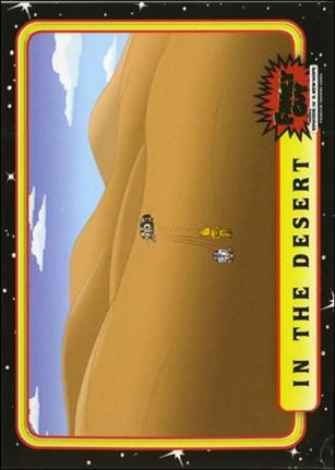 Family Guy Presents Episode IV A New Hope (Base Set) card 14 In the Desert