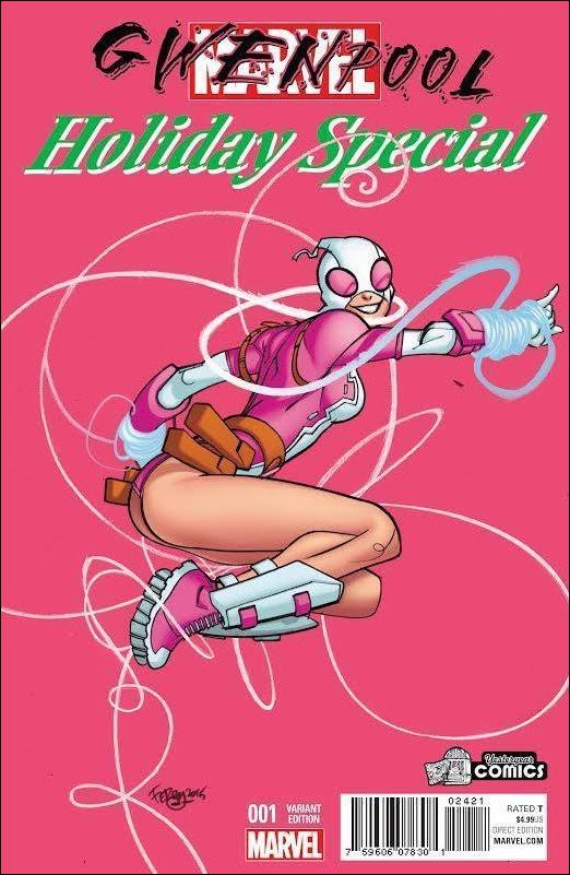 Gwenpool Special issue 1-H Pasqual Ferry Yesteryear Comics Cover