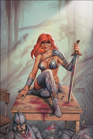 Red Sonja: Empire of the Damned issue 1-Q Joseph Michael Linsner Virgin 1:30 Cover