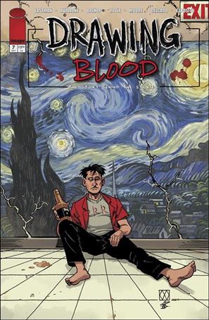 Drawing Blood (2024) issue 7-C Matt Wagner Cover
