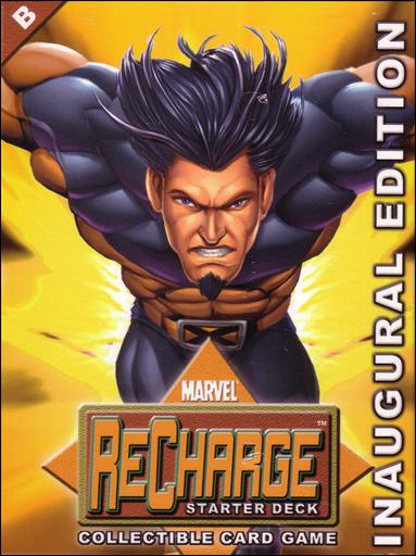 Marvel ReCharge: Inaugural Edition card 3-B Wolverine Sealed Deck