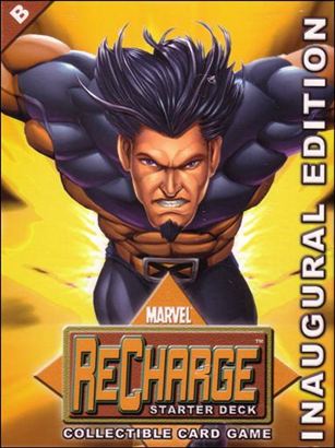 Marvel ReCharge: Inaugural Edition card 3-B Wolverine Sealed Deck