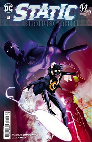 Static: Shadows of Dakota issue 3 Nikolas Draper-Ivey Cover