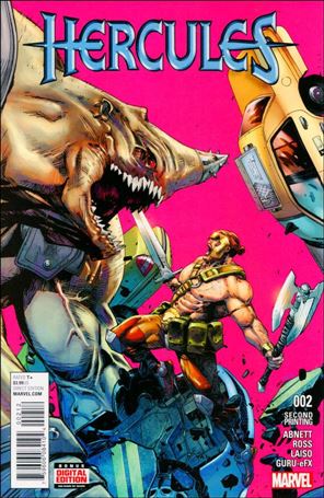 Hercules (2016) issue 2-D Clay Mann Cover (2nd Printing)