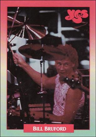 Rock Cards (Base Set) card 189 Bill Bruford