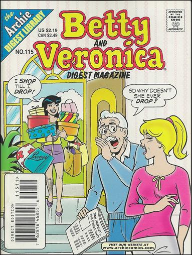Betty and Veronica Digest Magazine issue 115