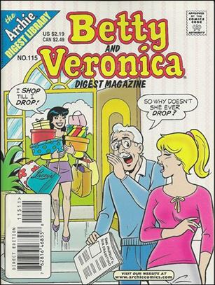 Betty and Veronica Digest Magazine issue 115