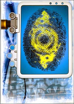 Conspiracy Files of Dean Haglund (Fingerprint Subset) card FP-3