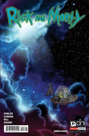 Rick and Morty (2015) issue 13-B KC Green Cover