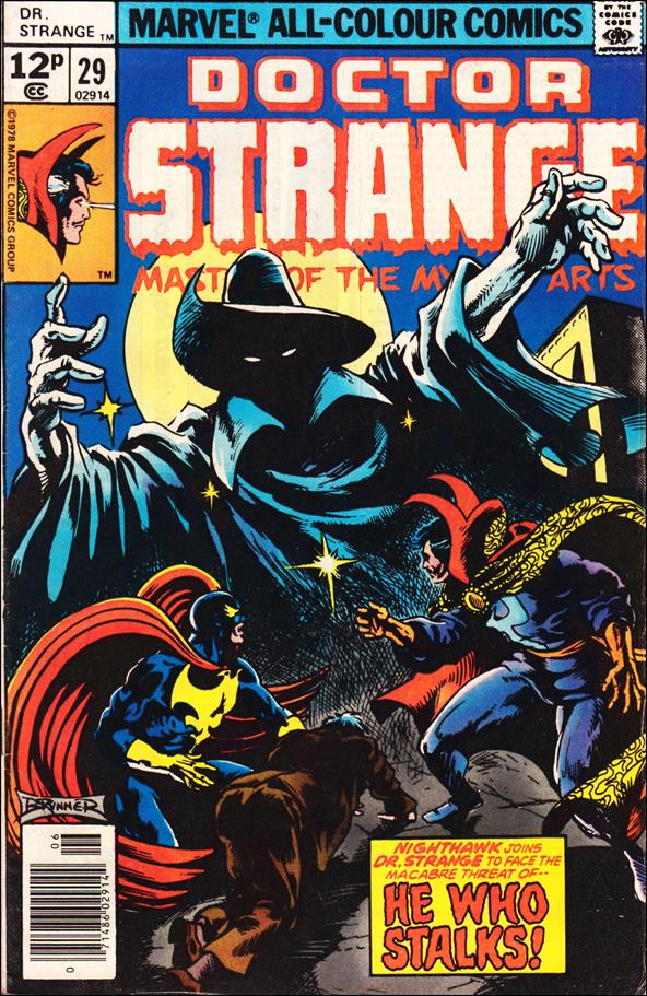 Doctor Strange (1974) issue 29-B UK Price Cover