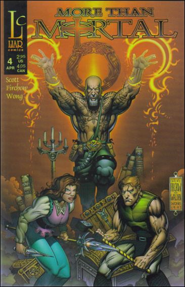 More Than Mortal (1997) issue 4 Steve Firchow Cover