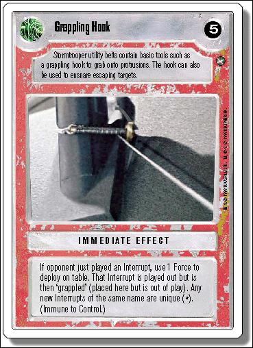 Star Wars: A New Hope Revised (Base Set) card 119 Grappling Hook