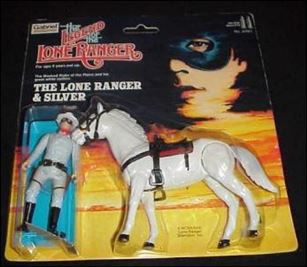Legend of the Lone Ranger (Movie) Action Figures figure 9 Lone Ranger & Silver two-pack