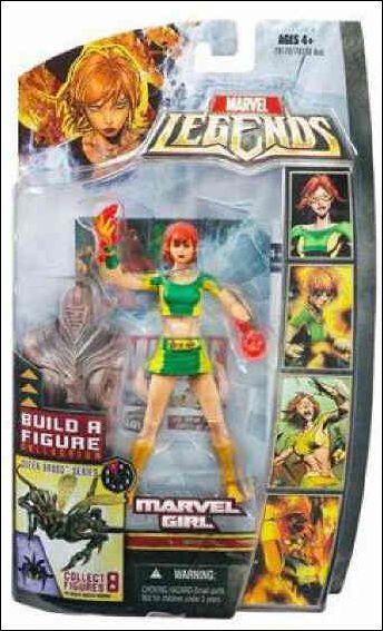 Marvel Legends (Queen Brood Series) figure 7 Marvel Girl