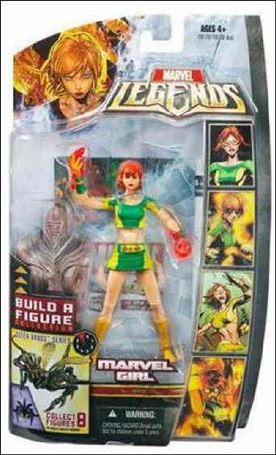 Marvel Legends (Queen Brood Series) figure 7 Marvel Girl