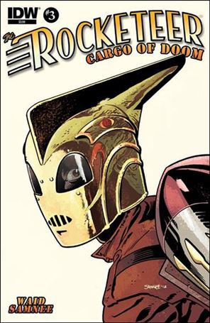 Rocketeer: Cargo of Doom issue 3 Chris Samnee Cover