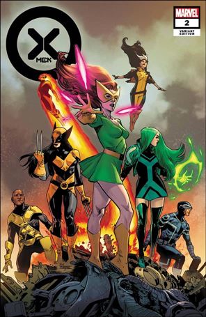 X-Men (2021) issue 2-D Mahmud A. Asrar 1:25 Cover