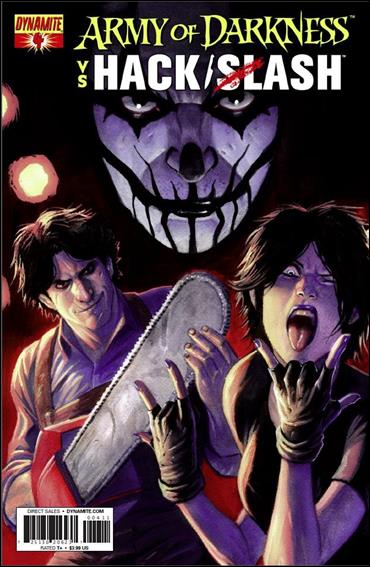Army of Darkness vs. Hack/Slash issue 4 Stefano Caselli Cover 