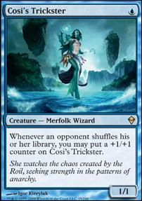 Magic The Gathering: Zendikar (Base Set) card 45 Cosi's Trickster