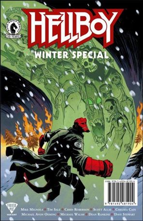Hellboy: Winter Special issue 2016-C Mike Mignola Fried Pie Cover